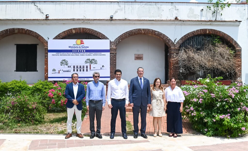 David Collado inicia la restauración de Casa Aybar, en la Ciudad Colonial